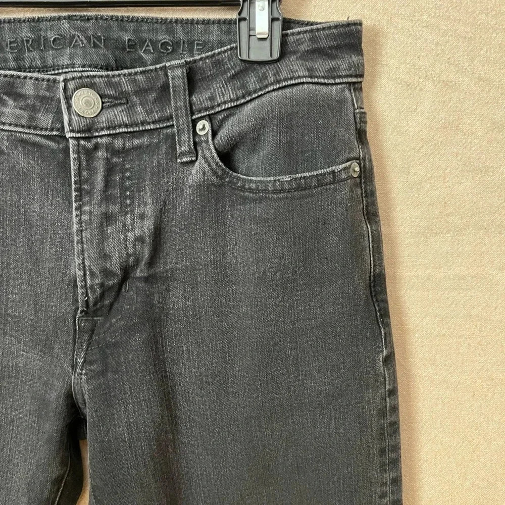 ⭐️American Eagle Flex Slim Jeans in Faded Black Mens Size 30 x 32 - Picture 5 of 15